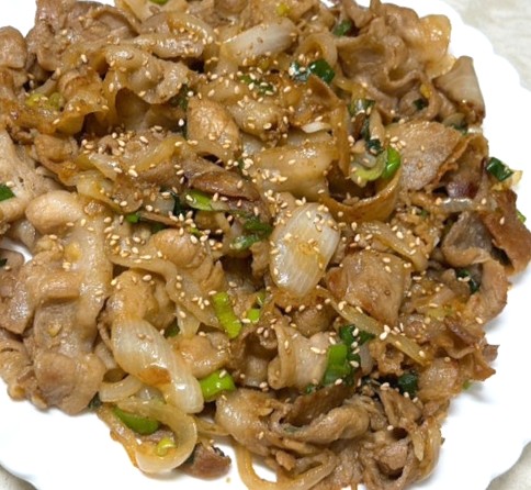 야들야들 돼지목살대패 간장 불고기